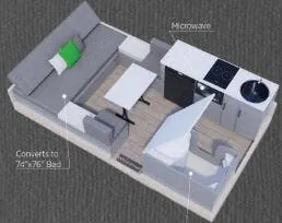 Aliner LXE BASE floor plan