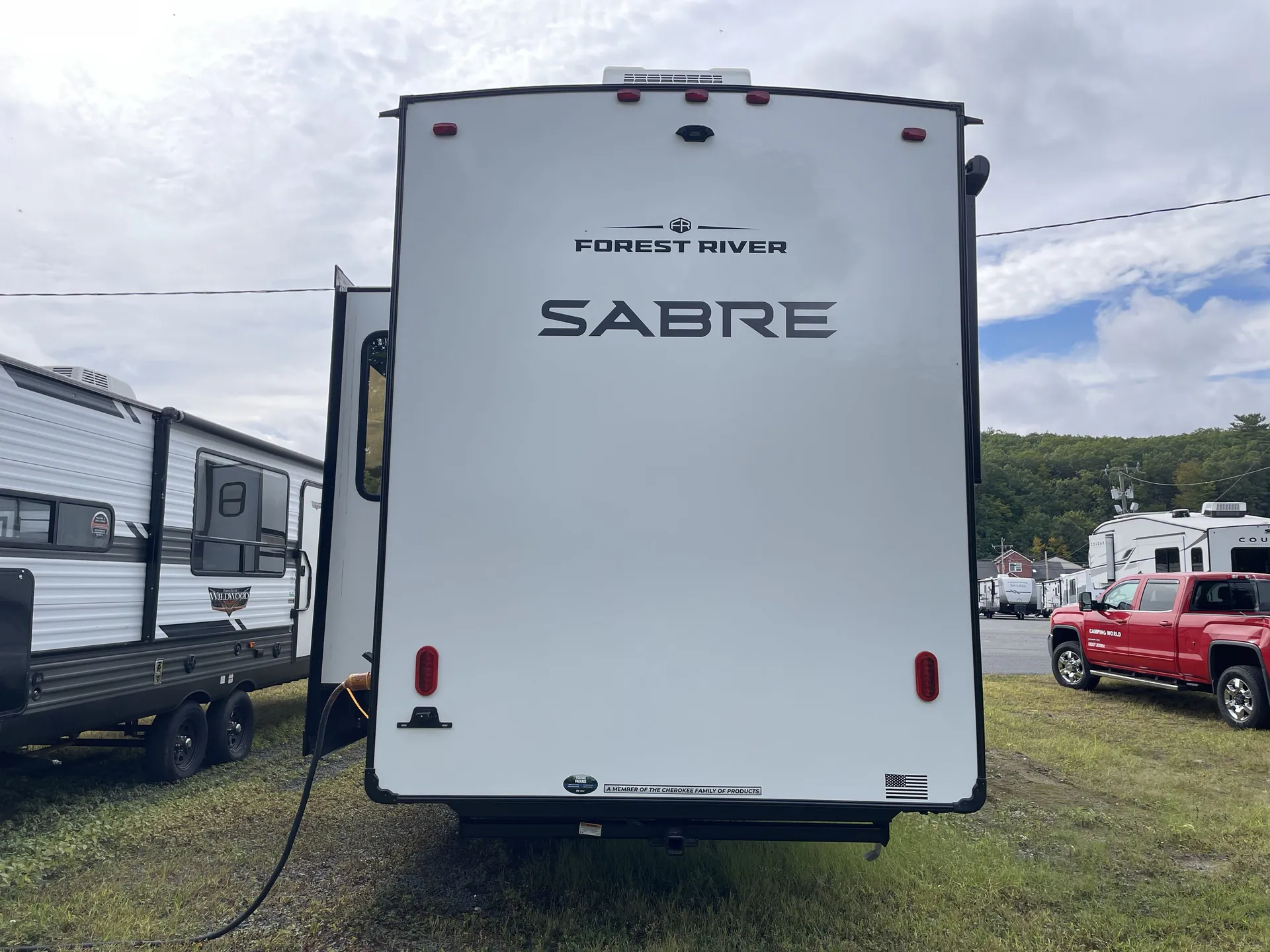 2026 Forest River Sabre 33RLP — backside