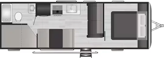 Keystone Springdale 260TBWE floor plan