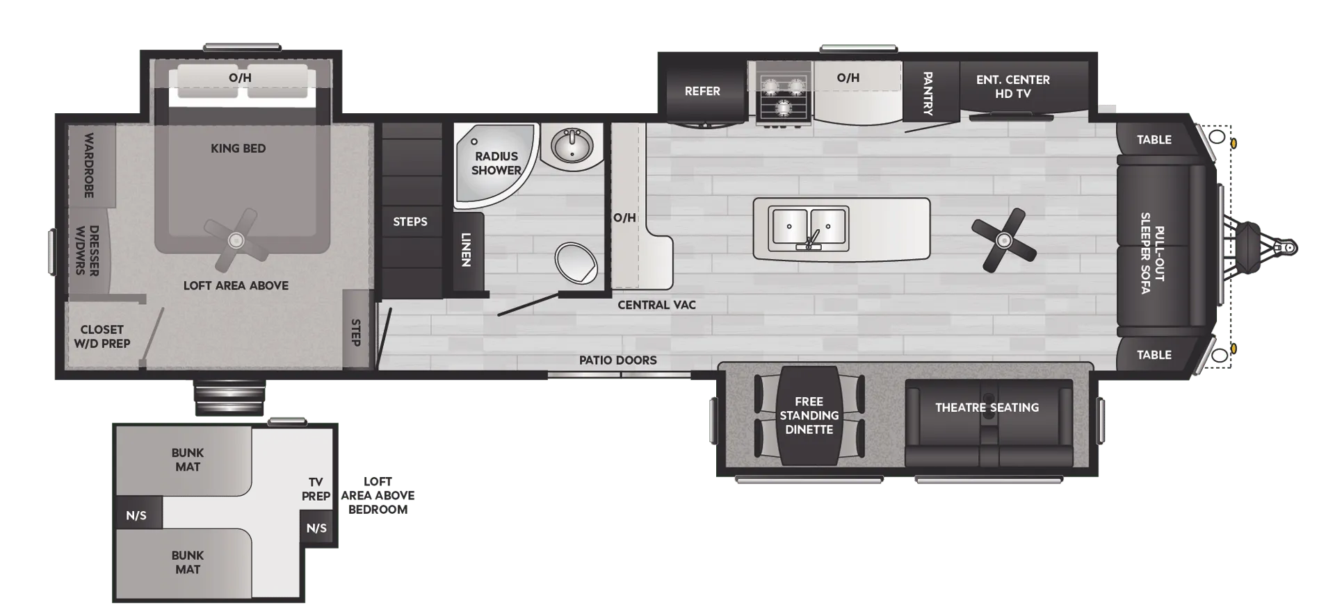 Keystone Residence 40LOFT floor plan