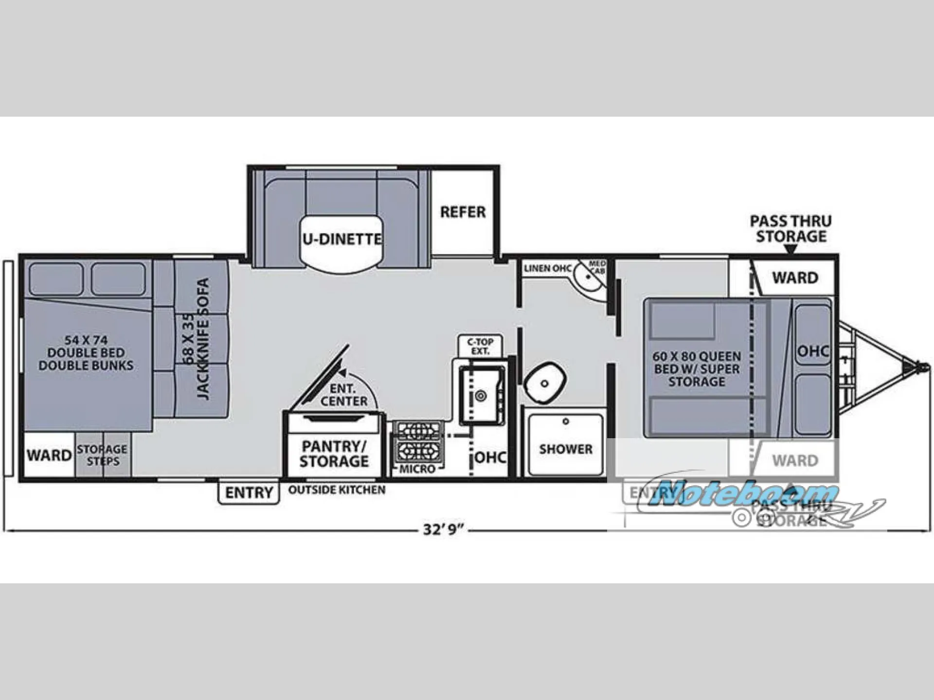 2022 Coachmen Apex 266BHS - Photo 3