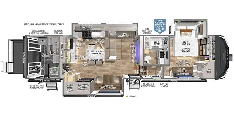 2025 Brinkley Model G 3250 floor plan