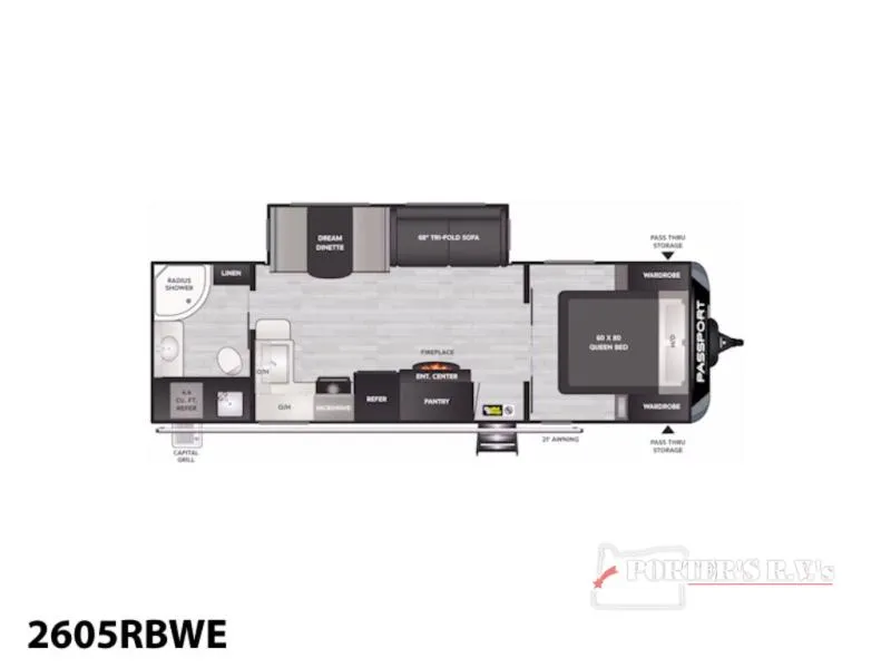 2026 Keystone Passport 2605RBWE - Photo 3