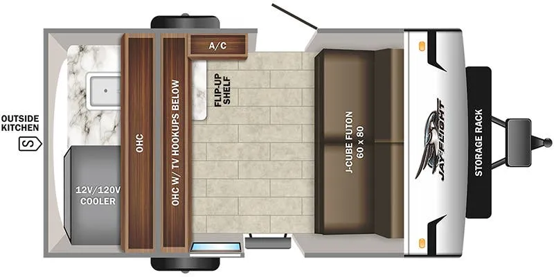 Jayco Jay Flight SLX 7 10J floor plan