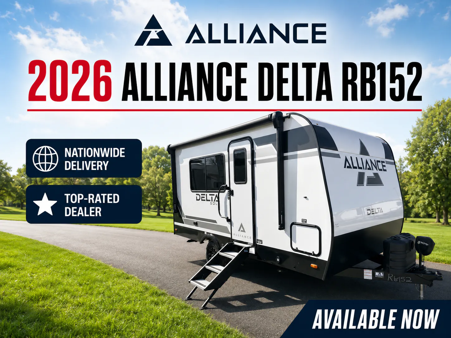2026 Alliance RV Delta RB152 - Photo 2