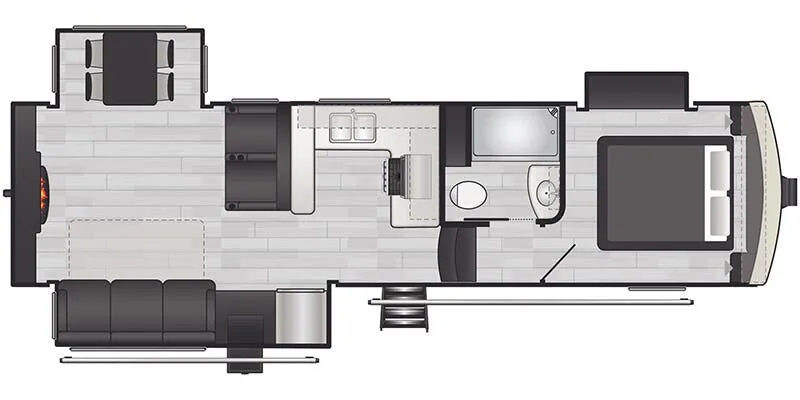2025 Keystone Arcadia Super Lite 294SLRD floor plan