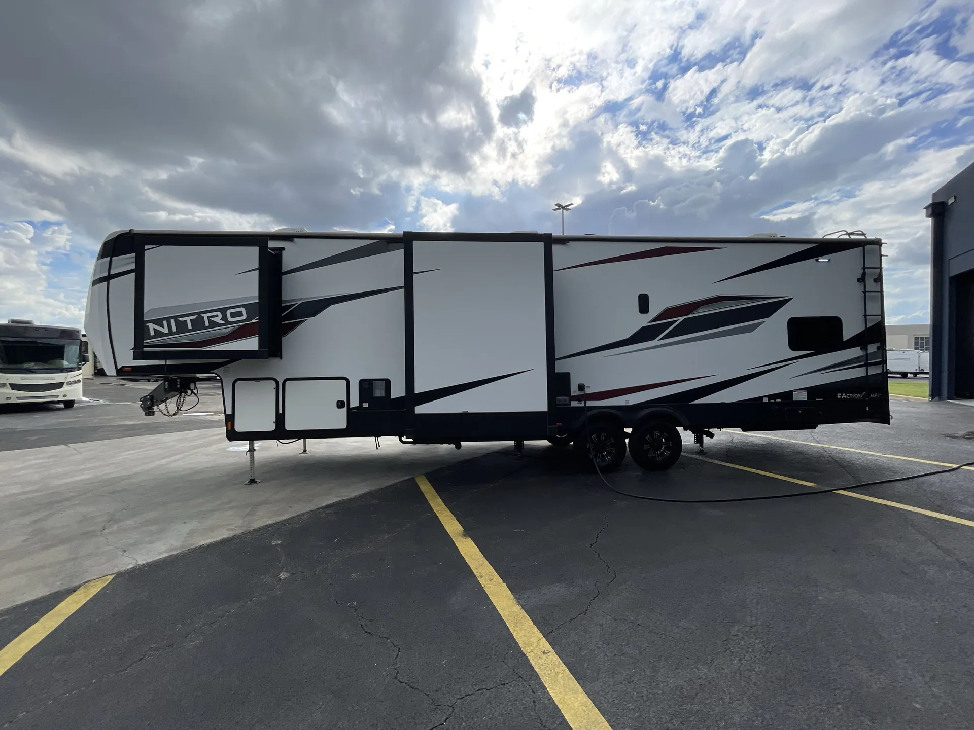2023 Forest River XLR Nitro 351 — off campside