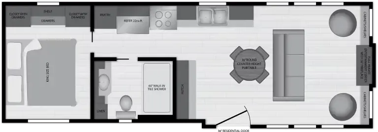 Kropf Eldorado 9010 floor plan