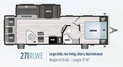 Keystone Springdale 271RLWE exterior