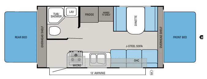 Jayco Jay Feather X19H exterior