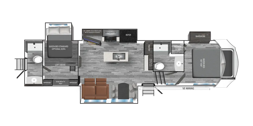 2025 Heartland Corterra CT 3.5 floor plan