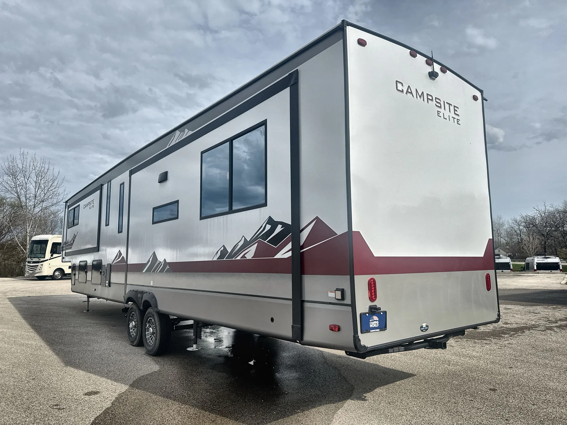 2026 Forest River Campsite Elite 36AK — backside