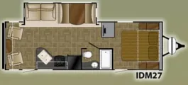 Heartland Mallard IDM27 floor plan
