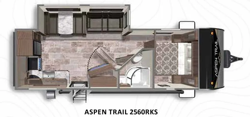 2023 Dutchmen Aspen Trail 2560RKS - Floor plan
