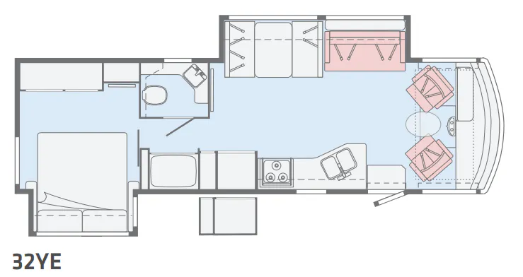 Winnebago Vista 32YE floor plan