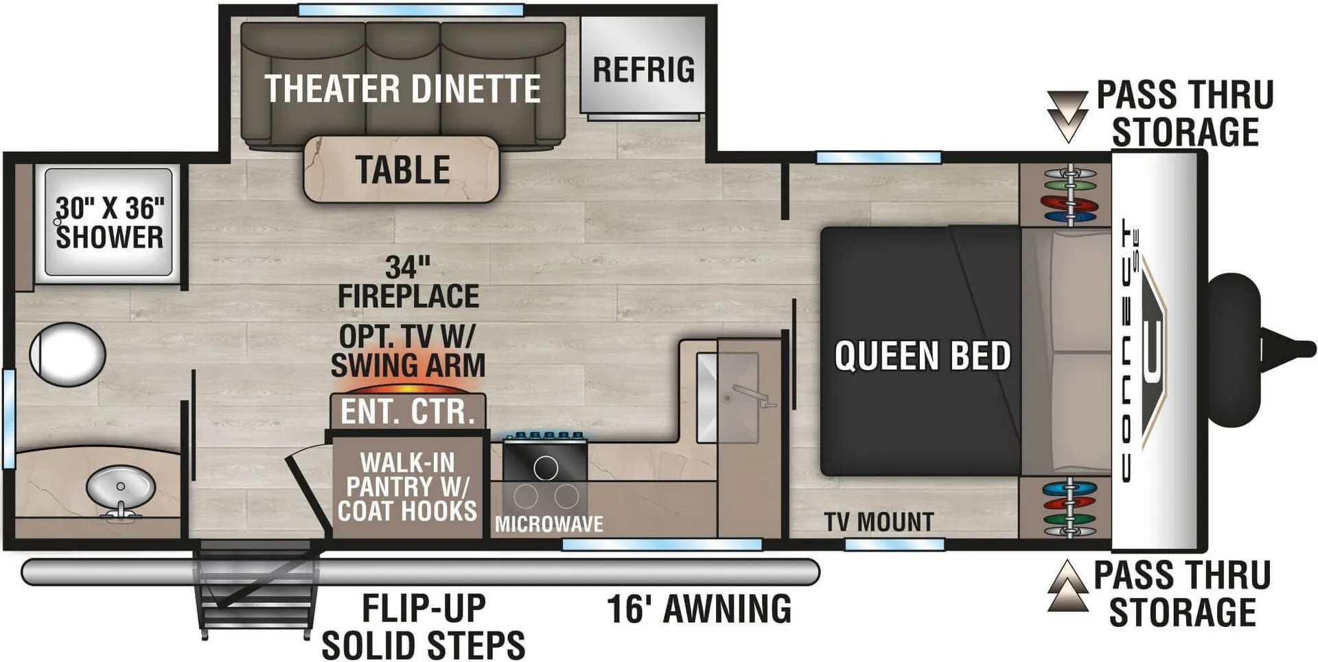 K-Z Connect SE C221RBSE floor plan