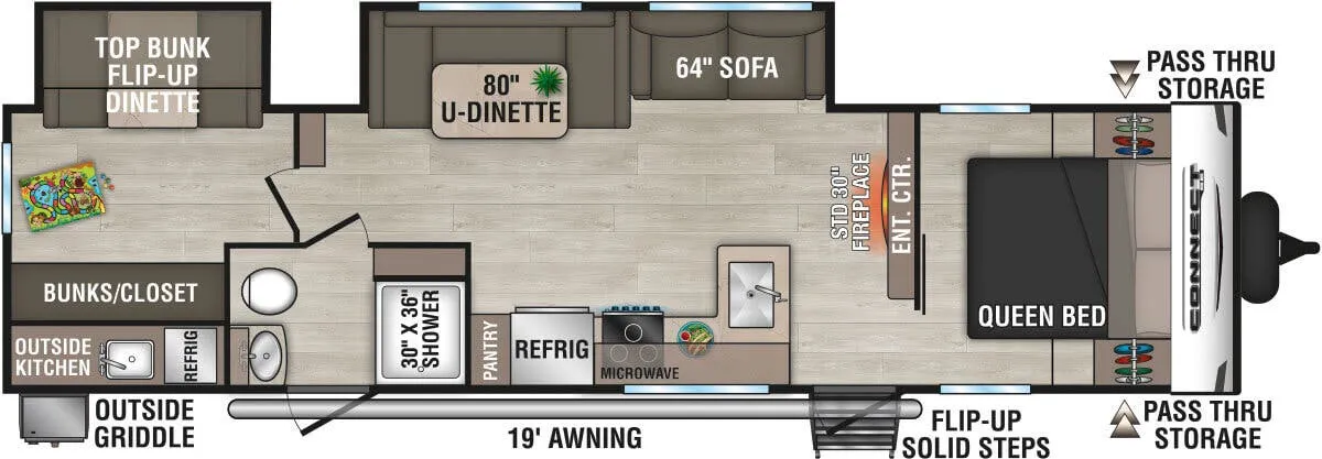 K-Z Connect SE C312BHKSE floor plan