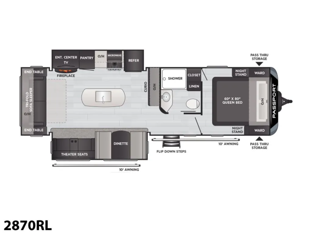 2021 Keystone Passport 2870RL - Photo 3