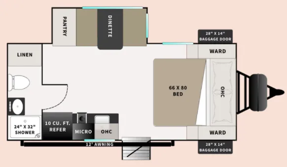 2027 Modern Buggy Hopper Hopper 4 - Floor plan