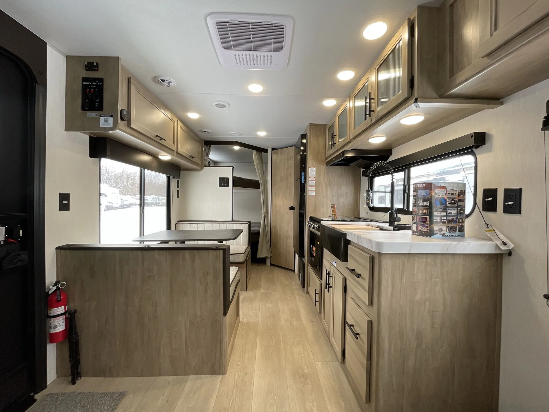 2026 Forest River Grey Wolf 26DJSE — living room