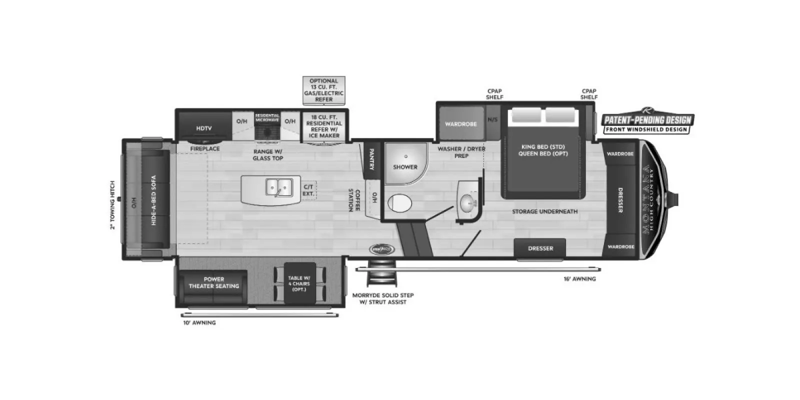2022 Keystone Montana High Country 295RL - Photo 3