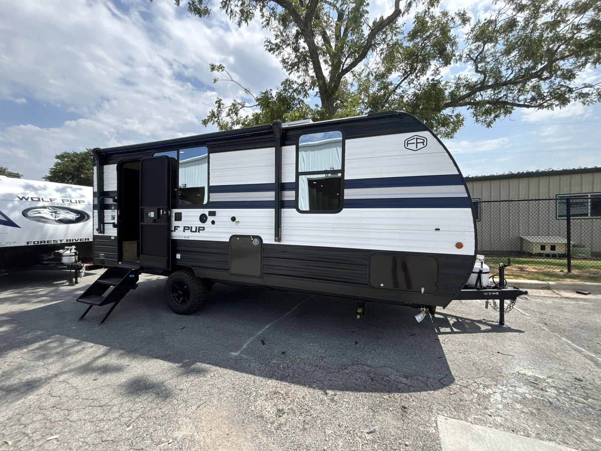 2027 Forest River Cherokee Wolf Pup 17SC — campside
