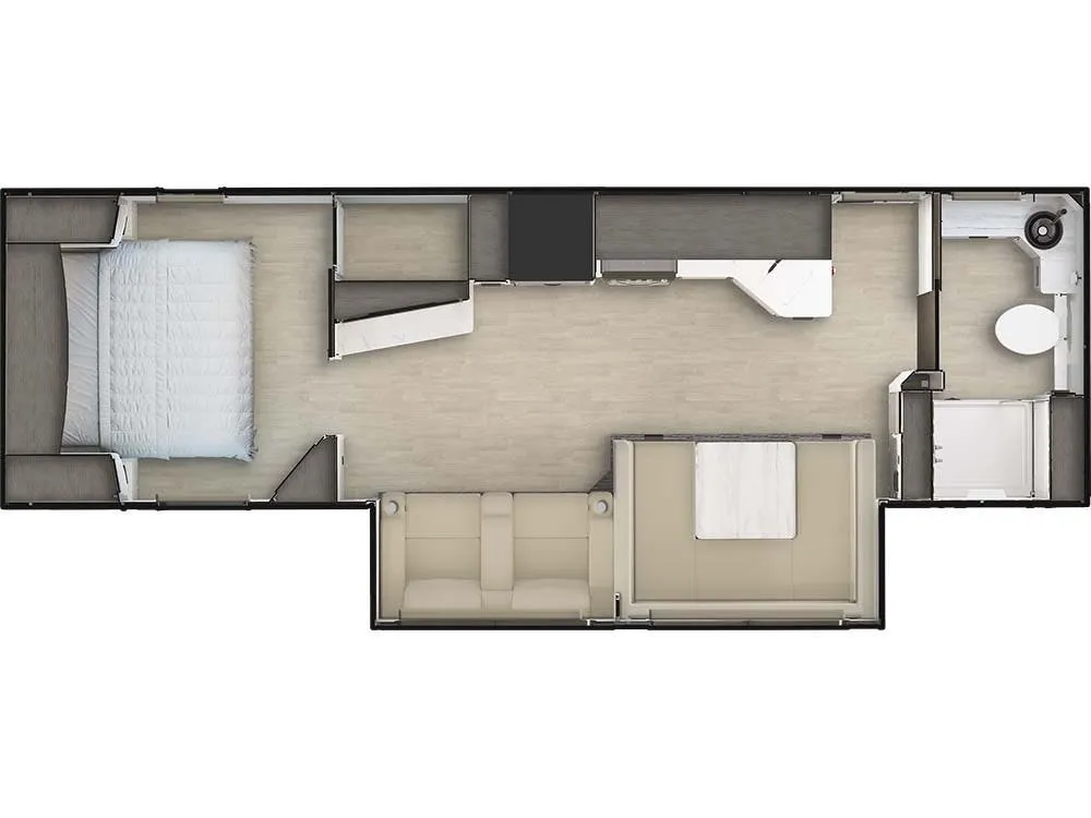 2025 Lance Squire SQ26 - Floor plan