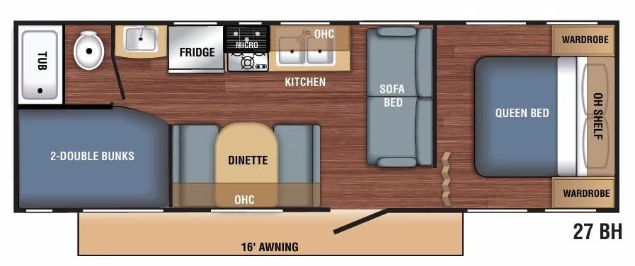 Braxton Creek BX 27BH floor plan