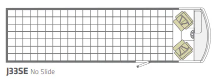 Winnebago All-Electric J33SE floor plan