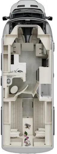 Leisure Travel Wonder W24RTB floor plan