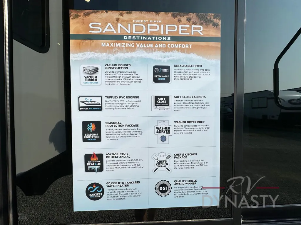2026 Forest River Sandpiper Destination Trailers 396RKLR, Photos photo 13