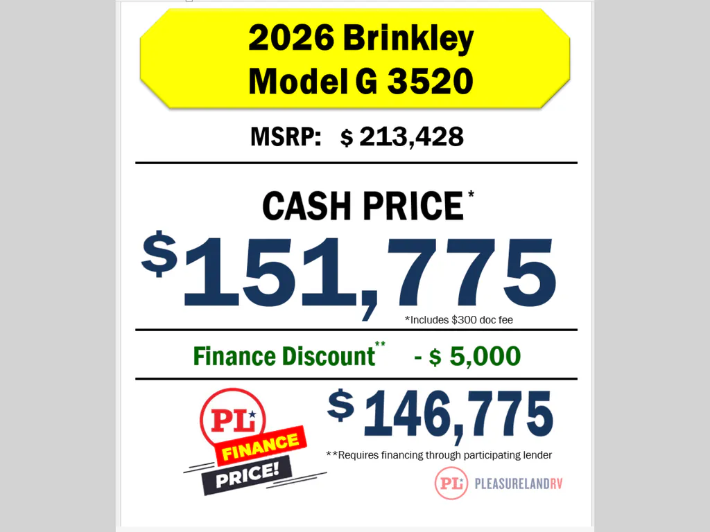 2026 Brinkley Model G 3520, Photos photo 3