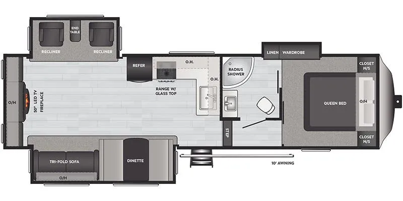 2014 Keystone Springdale 253FWRE - Floor plan
