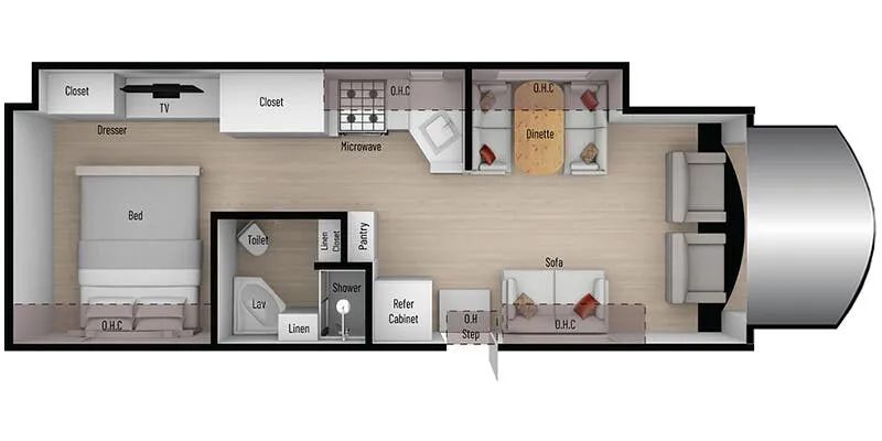 2026 Nexus Triumph 30T floor plan