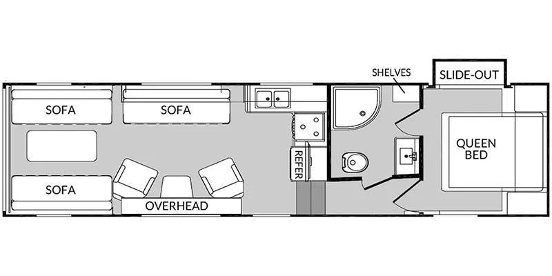 Genesis Supreme Wanderer 28CRWL floor plan