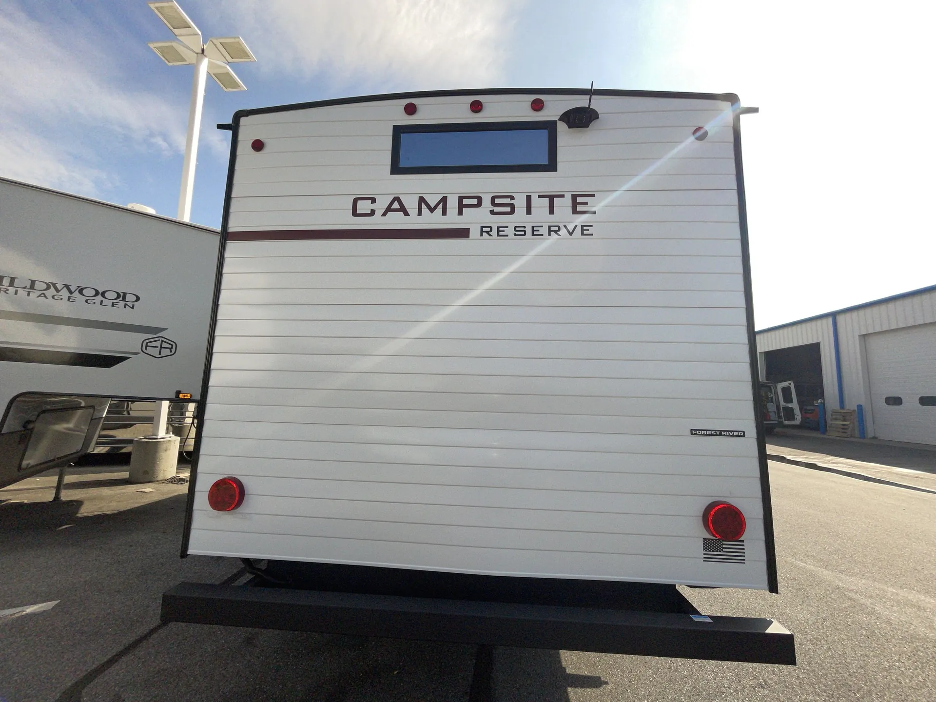 2027 Forest River Campsite Reserve 29TJ — backside