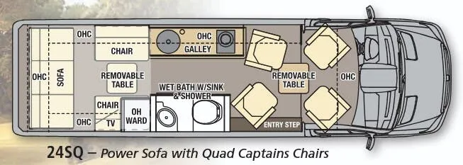 Coachmen Galleria 24SQ floor plan