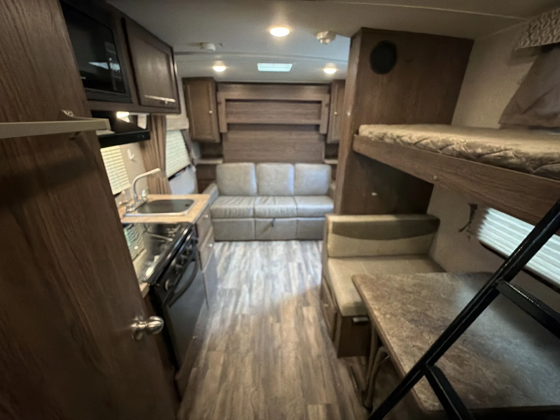 2018 Forest River Flagstaff Micro Lite 19KD — living area main
