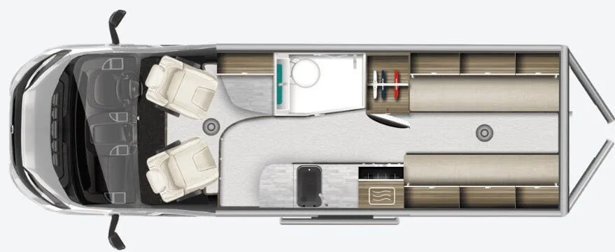 Auto-Trail V-Line SE 635 floor plan