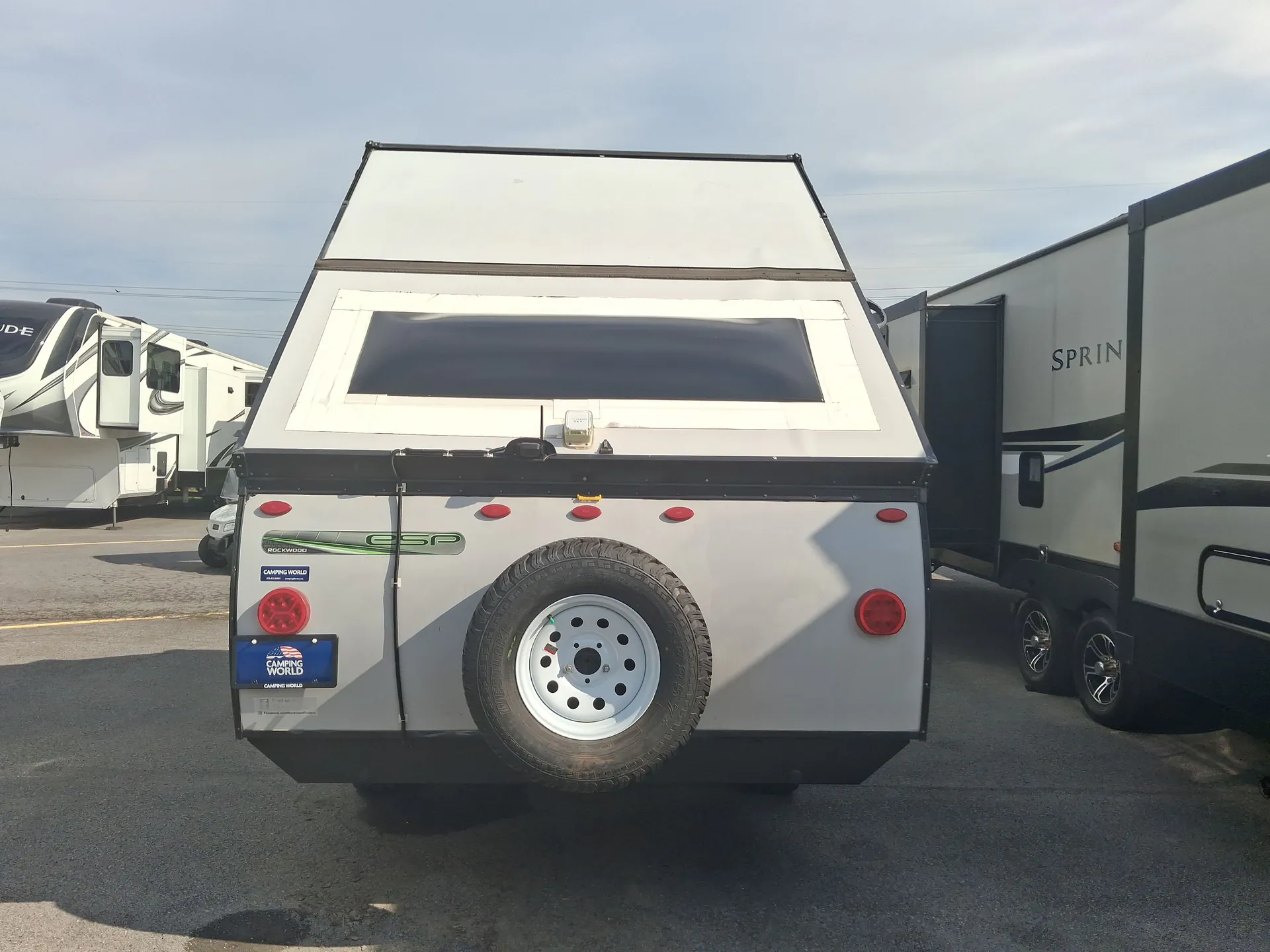 2019 Forest River Rockwood A122S — backside