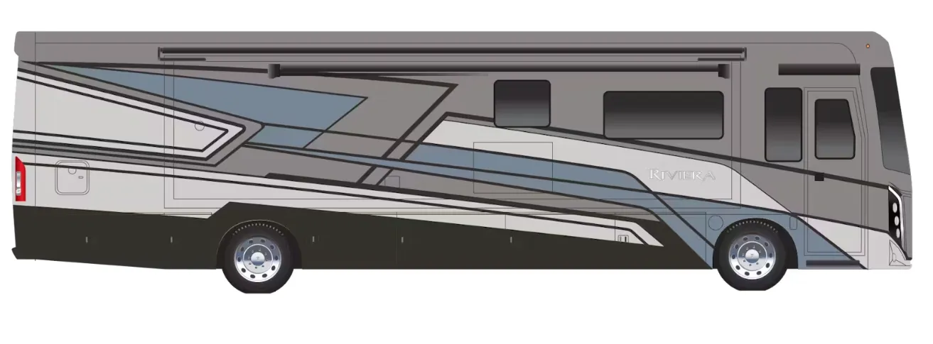 Thor Motor Coach Riviera 39BH exterior