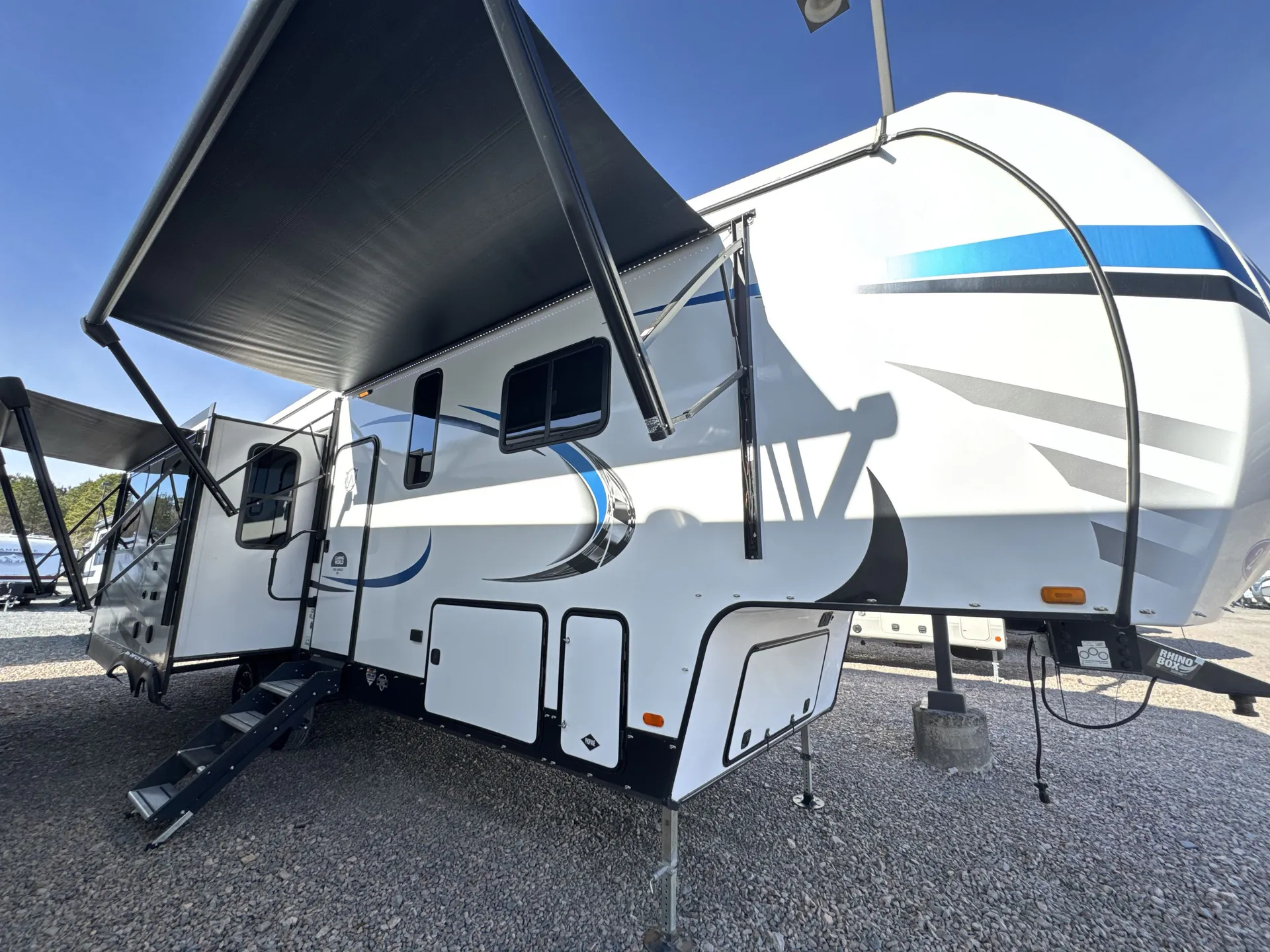 2021 Forest River Wildcat 336RLS — campside