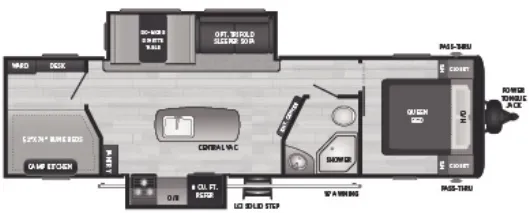 Keystone Hideout 30BHKSWE exterior