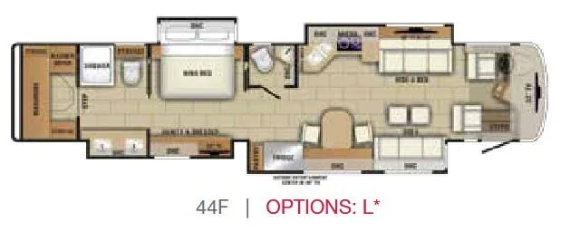 Entegra Coach Anthem 44F floor plan