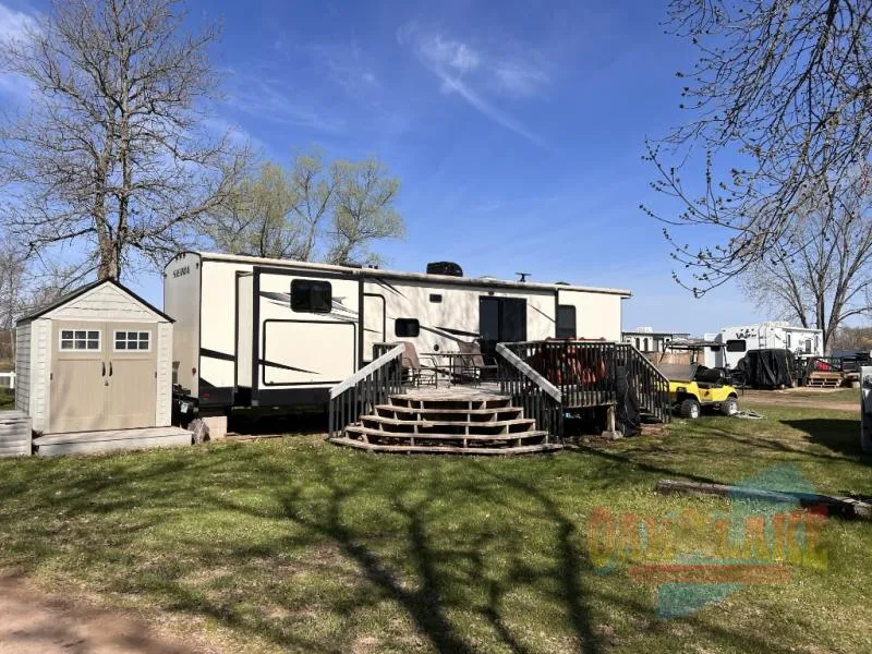 2019 Forest River RV Sierra Destination Trailers Used    402QB @ OAK LAKE CAMPGROUND - Main photo