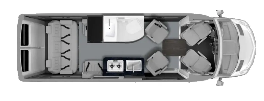 2026 Grech RV Strada-ion AWD LOUNGE floor plan