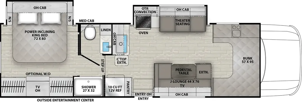2026 Coachmen Entourage 330DS floor plan