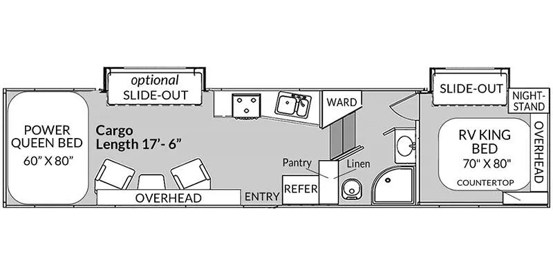 Genesis Supreme Rage'n RCRXL 3317RCKXL floor plan