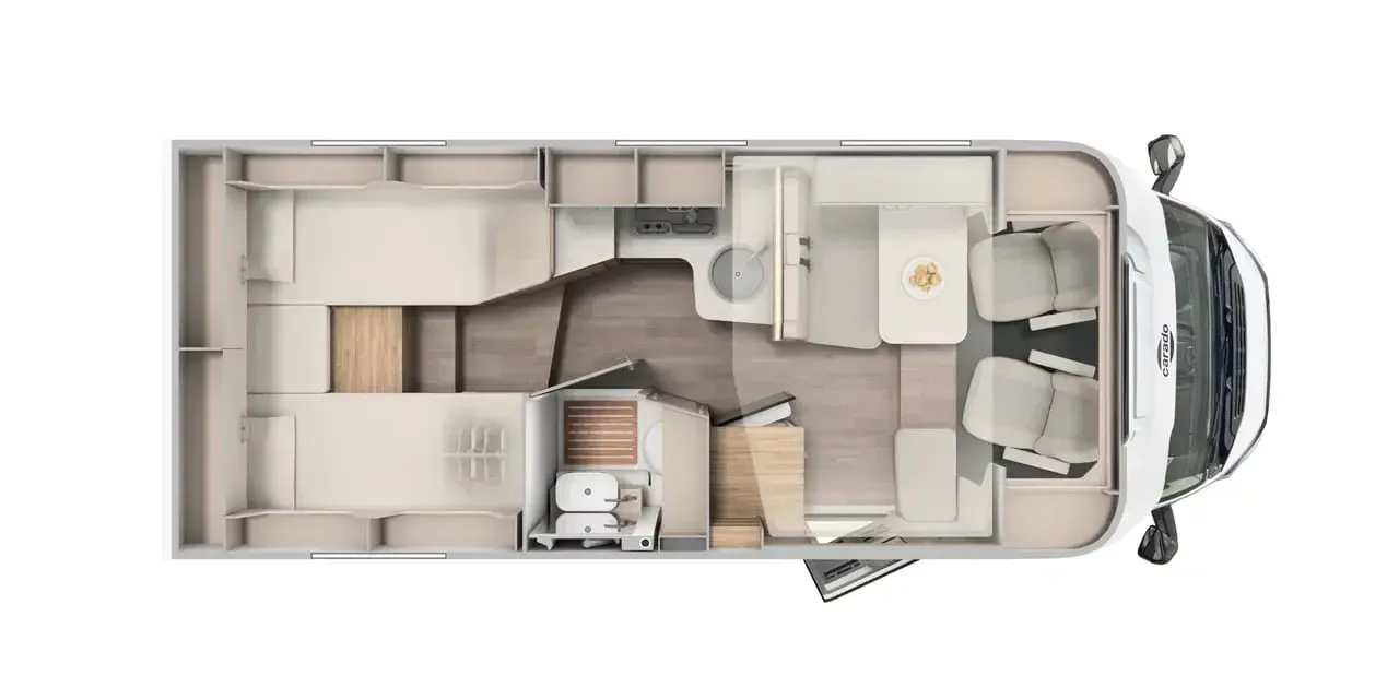 Carado T-Series T338 floor plan