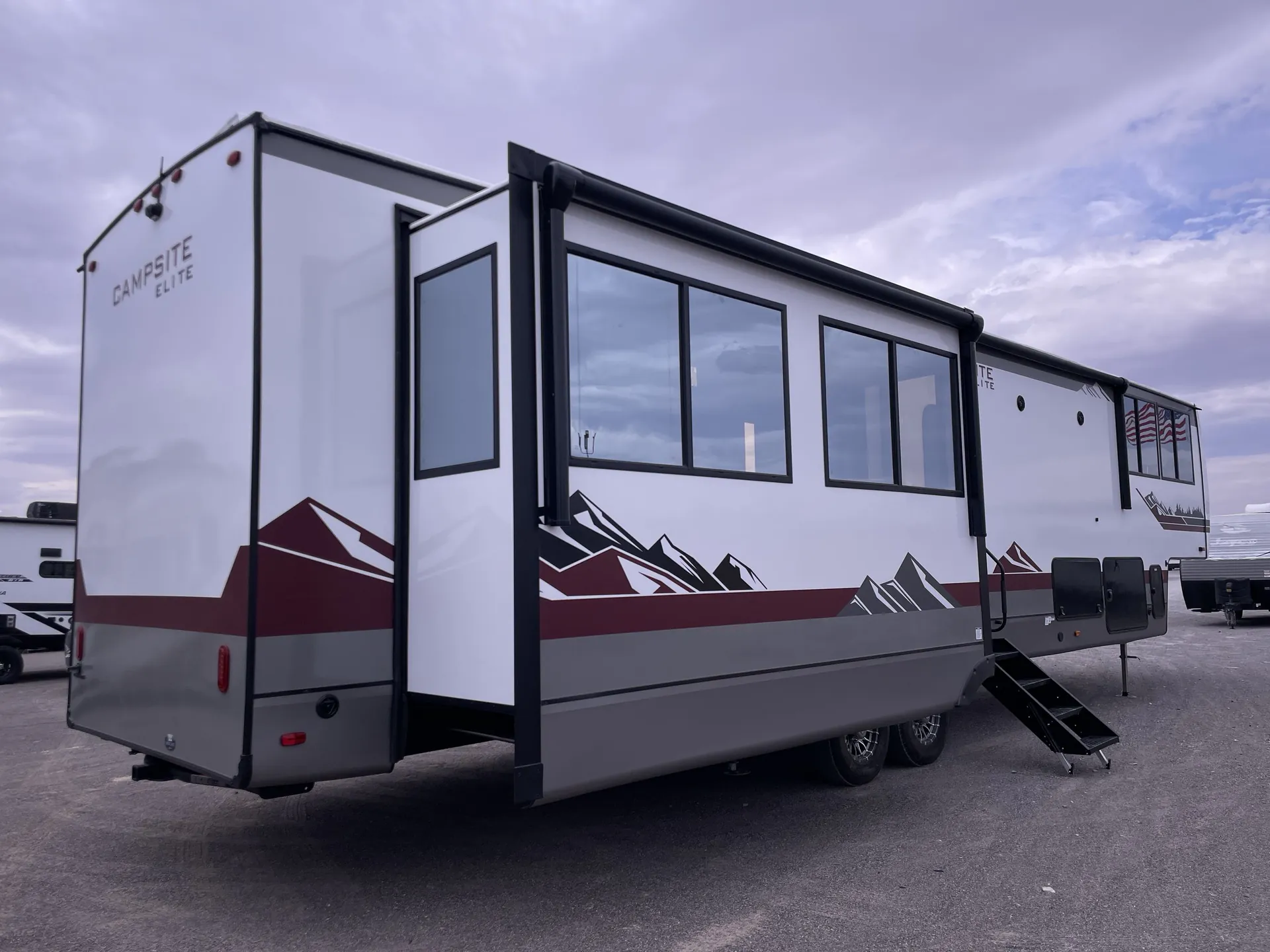 2026 Forest River Campsite Elite 36AK — backside